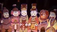 Cavematsu-san 3 / Sangokushi-san / Osomatsu and Todomatsu still