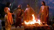 The Pandavas leave for Varnavat still