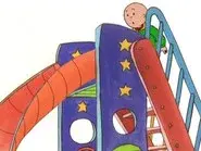 Caillou's Big Slide still