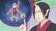 The Stripping Hag and Clothes-hanging Geezer / Chef Miki still