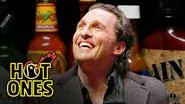 Matthew McConaughey Grunts It Out While Eating Spicy Wings still