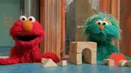 Elmo and Rosita's Tallest Block Tower Ever still