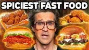 Ranking The SPICIEST Fast Food (Taste Test) still