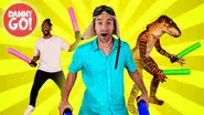 Boom Boom Dinosaur Drum-Along Dance! still