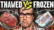 Cooked From Thawed vs Frozen Taste Test still