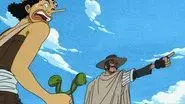Usopp vs. Daddy the Parent! Showdown at High! still