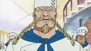 Protect Baratie! The Great Pirate, Red Foot Zeff! still