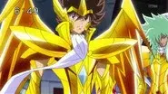 The Approaching Shadow! The Gold Saints Protecting Athena! still