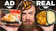 Frozen Food Ads vs. Real Life Food (Test) still