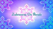 Zahracorns on Parade still