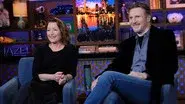 Lesley Manville & Liam Neeson still