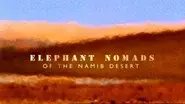 Elephant Nomads of The Namib Desert still