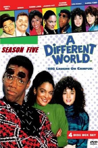 A Different World season 5 poster