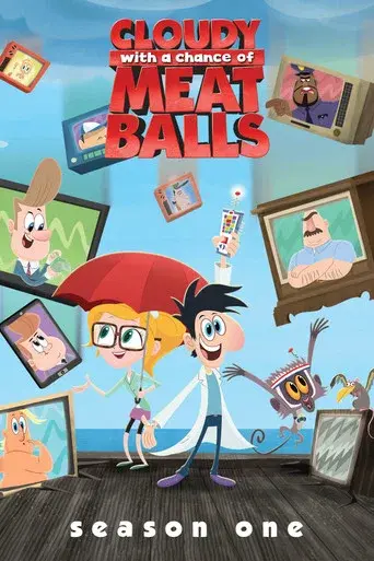 Cloudy with a Chance of Meatballs season 1 poster