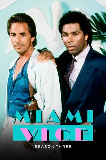 Miami Vice season 3 poster