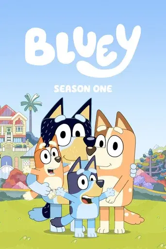 Bluey season 1 poster