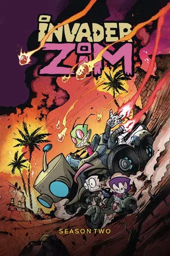 Invader ZIM season 2 poster