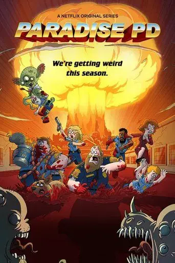 Paradise PD season 3 poster