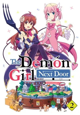 The Demon Girl Next Door season 2 poster