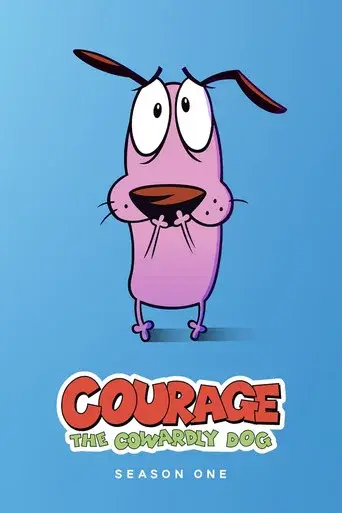 Courage the Cowardly Dog season 1 poster