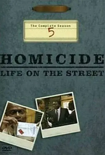 Homicide: Life on the Street season 5 poster