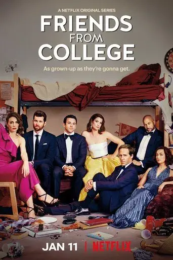Friends from College season 2 poster