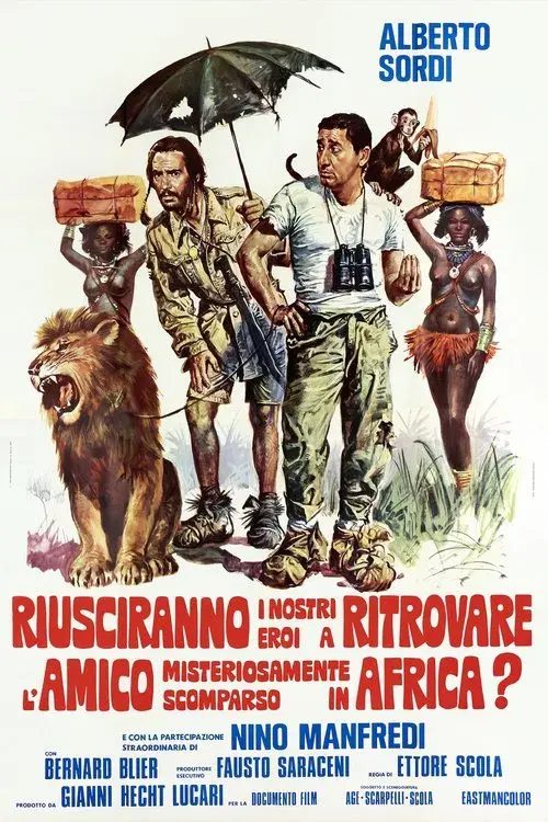 Will Our Heroes Be Able to Find Their Friend Who Has Mysteriously Disappeared in Africa? poster