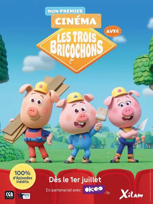 Les trois bricochons poster