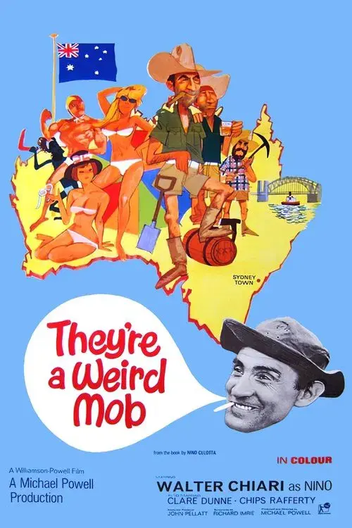 They're a Weird Mob poster