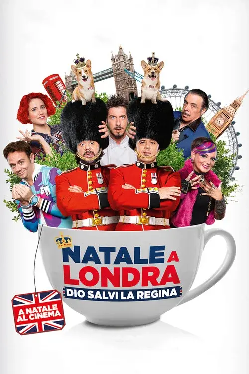 Christman in London - God Save the Queen poster