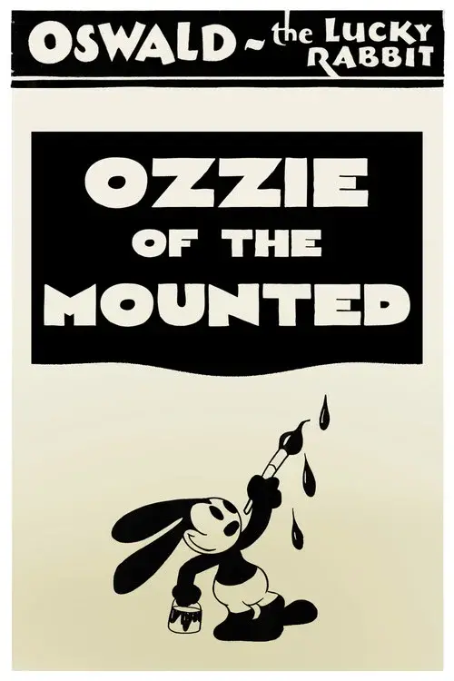 Ozzie of the Mounted poster