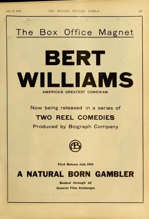 A Natural Born Gambler poster