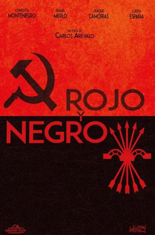 Red and Black poster