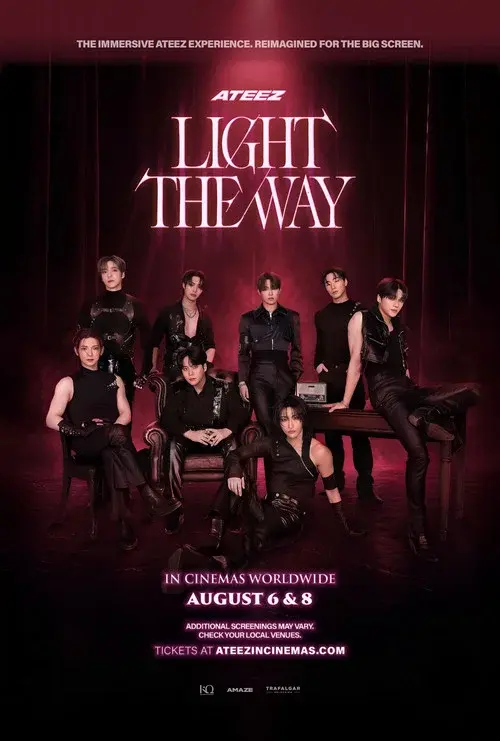 ATEEZ: LIGHT THE WAY IN CINEMAS poster