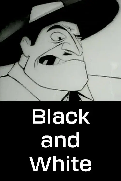 Black and White poster