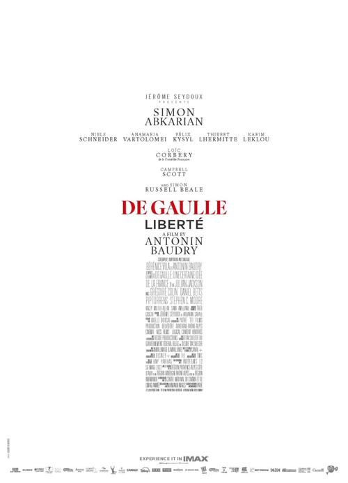 De Gaulle: Liberté poster