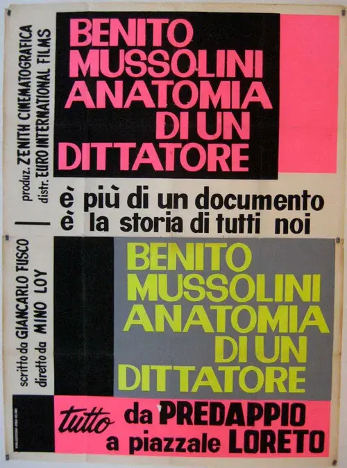 Benito Mussolini: Anatomy of a Dictator poster