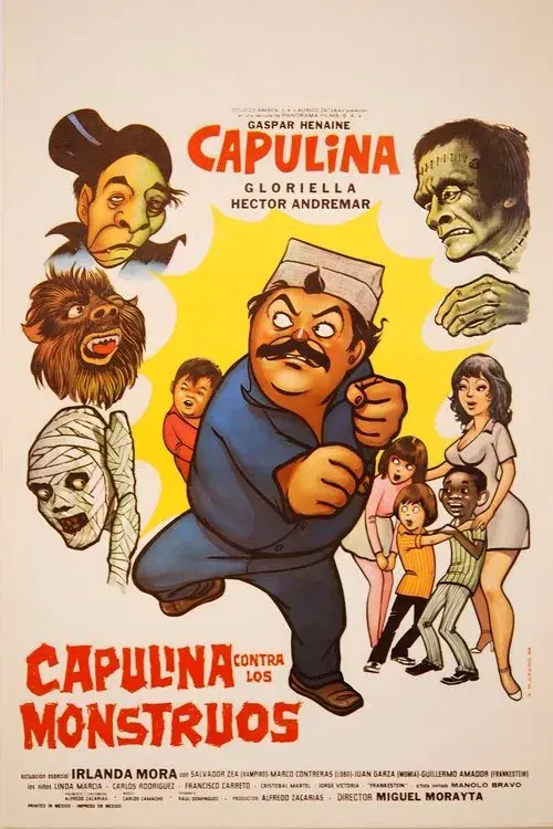 Capulina vs. the Monsters poster